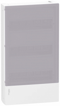 Бокс RESI9 MP (MINI PRAGMA)  Schneider Electric Plast_ENCL MIP12312T3ряда/36модулей навесной дымчатая дверь / 13923 /