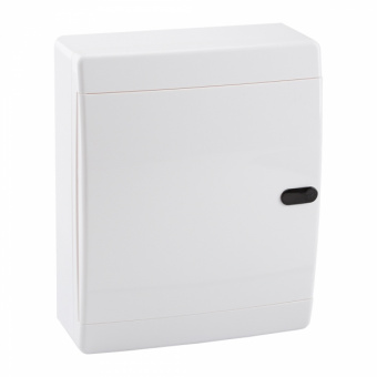 Бокс навесной ЩРН-П 18 IP41 непрозрачная белая дверца OptiBox P-CNN-1-18-IP40