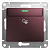 Schneider Electric Glossa Баклажановый Выключатель карточный схема6, 10AX, механизм IP20 скрытая установка GSL001169