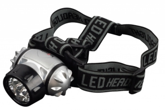 Фонарь налобный светодиодный Navigator NPT-H04-3AAA 4 режима. 7LED, блистер. 7 диодов, 94 916 