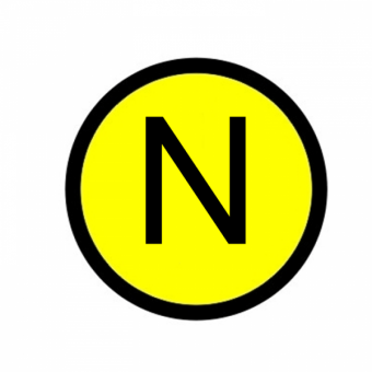 Символ "N" d=20мм EKF (кратно 100)