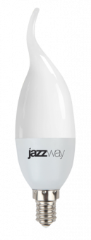 Светодиодная лампа  Jazzway  CA37  9Вт  230В  3000K  E14