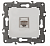 ЭРА  Elegance  Белый  Розетка RJ45, IP20, белый  14-3107-01