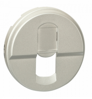 Legrand  Celiane  Титан Лицевая Панель розетки RJ45 068551