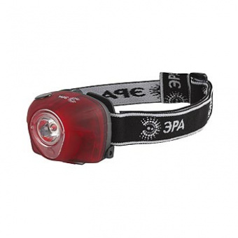 Фонарь светодиодный ЭРА G3W  3W LED, коллиматор, 3хААА, 4 режима налобный