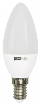 Светодиодная лампа  Jazzway  С37  11Вт  230В  3000K  E14