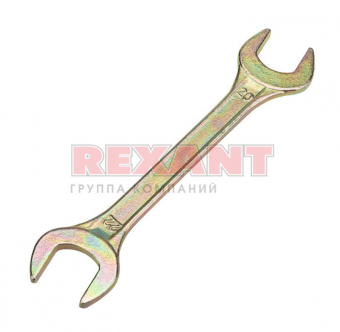 Ключ рожковый REXANT 20х22 мм, желтый цинк 12-5832-2