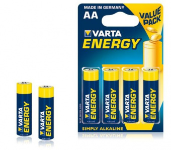 Элемент питания VARTA 4106.213.414(4106.229.414) "ENERGY" LR6 BP4  