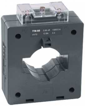 Трансформатор тока  IEK  ТТИ-60  750/5А  10ВА  класс точности 0,5S