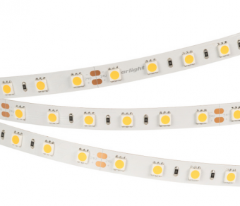 Arlight Лента IP20 24V 14,4Вт/м 3000К RT-B60-10mm 24V Warm3000 (14.4 W/m, IP20, 5060, 5m) (ARL, Открытый)(кратно 5) (кратно 5)