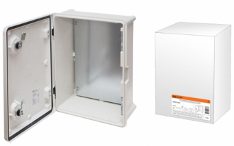 Щит 400х300х170 IP65 ЩПМП-1-1 антивандальный GRP, IK10, -50 С до +70 С, навесной TDM SQ0925-0204