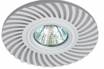 Светильник точечный ЭРА DK LD32 WH  cо светодиодной подсветкой MR16, 220V, max 11W, белый (50/800)
