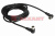 Шнур TV PLUG - TV JACK  1.5М  Угловой  Черный  REXANT
