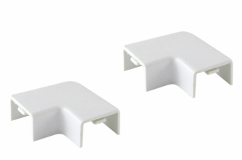 TDM  КМП  Белый  Поворот 90 гр.  25х16 SQ0411-0034