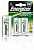 Аккумулятор ENERGIZER Rech Power Plus C2500 BL-2 2500 mAh