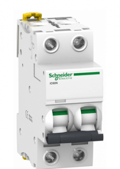 Выключатель автоматический  2П  32А  характеристика C  6кА  Schneider Electric  Acti9  iC60N  A9F79232  (аналог Multi9 24340)