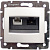 Legrand Valena  Белый Розетка механизм TФ + компьютерная RJ11+RJ45 UTP категория 6е ( кратно 10) 770080 / (кратно 10)