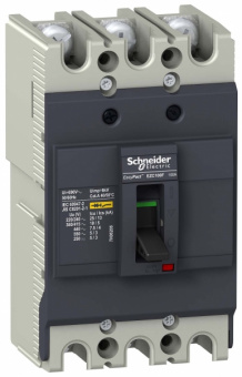 Выключатель автоматический  Schneider Electric  3П    15А  10кА  TM-D  EasyPact_EZC
