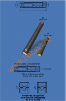 Гильза соединительная MJPT 35-35 FEMAN