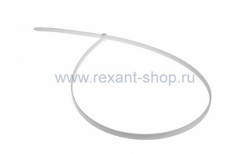 Хомут (стяжка) нейлон  9.0 х 900   белый  (100шт)  REXANT 07-0900 07-0900