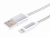 USB кабель для iPhone 5/6/7 моделей, шнур в металлической оплетке, цвет серебристый REXANT