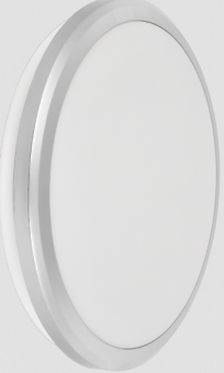 Светильник LED ДПБ 3105 24Вт IP54 4000K круг серебро IEK