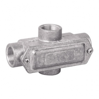 Коробка ответвительная алюминиевая, 4 ввода, М50х1,5 ,IP55,171х78х71мм
