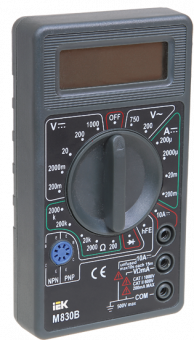 Мультиметр М-830B цифровой Universal  IEK