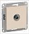 Schneider Electric AtlasDesign Бежевый Розетка TV оконечная1DB, механизм ATN000291