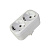 TDM Блок на 2 гнезда 2П+З плоский 16А 250B SQ1806-0026