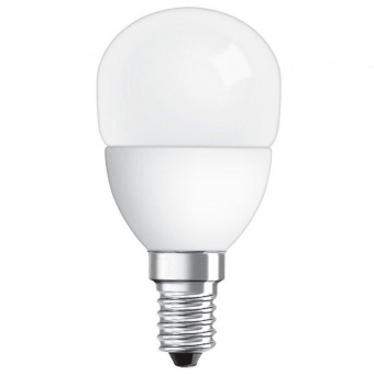 Светодиодная лампа OSRAM P45 5Вт 220-240В 4000К E14