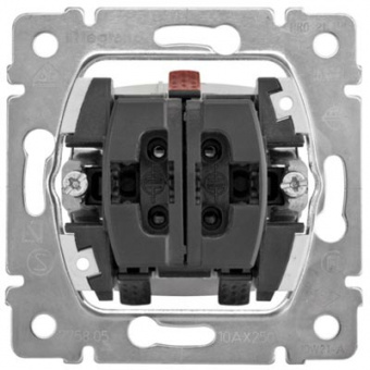 Legrand  Galea Life  Выключатель механизм 2-клавишный Pro 21 775805