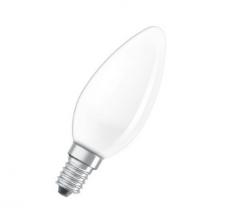 Стандартная лампа накаливания  OSRAM  B35  40Вт  230В  E14