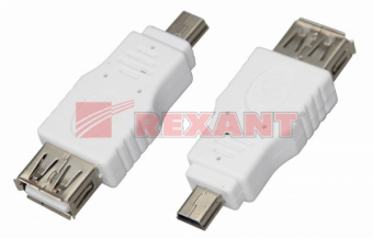 Переходник штекер USB-A (Male) - штекер Mini USB (Male) REXANT 18-1175