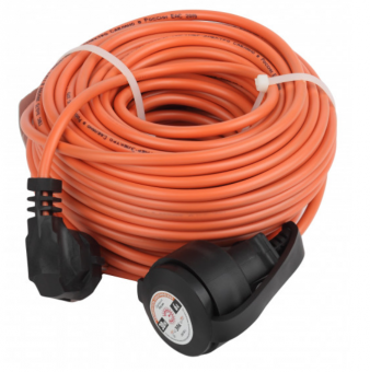 Удлинитель силовой ЭРА UPx-1e-3x0.75-30m-IP44 в бухте c/з 1 гн 30м ПВС 3х0.75