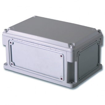 Корпус IP67,300х150х160 (выс.крышки 35),стнк.выбв.флнц.,непрозр.крыш.,DKC 531310