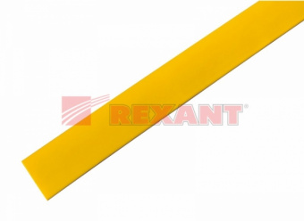 Трубка ТУТнг  19.0 / 9.5 мм 1м желтая  REXANT 21-9002