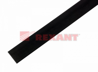 Трубка ТУТнг  13/6,5мм 1м черная REXANT 21-3008 21-3008