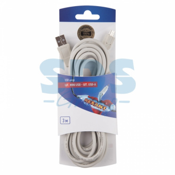 Шнур  шт. mini USB - шт. USB-A 3M  REXANT