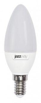 Светодиодная лампа  Jazzway  С37   9Вт  230В  3000K  E14