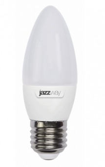 Светодиодная лампа  Jazzway  С37   7Вт  230В  4000K  E27