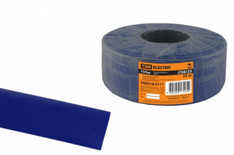 Трубка ТУТнг  50/25 синяя (25 м/ролл) TDM (кратно 25)