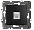 ЭРА  Elegance  Антрацит  Розетка RJ45, IP20, 14-3107-05