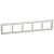 Legrand  Galea Life  Рамка 5-местная горизонтальная Pearl GL 771505