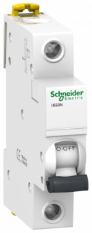 Выключатель автоматический  1П  16А  характеристика C  6кА  Schneider Electric  Acti9  iK60  A9K24116  (аналог Multi9 23851)