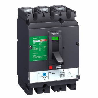 Выключатель автоматический  Schneider Electric  3П  250А  25кА  TM-D  EasyPact_CVS