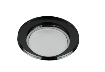 Светильник точечный ЭРА DK80 BK Gx53, 220V,13W, черный (30/1320)