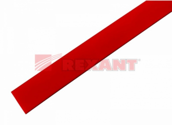 Трубка ТУТнг  19.0 / 9.5 мм 1м красная  REXANT 21-9004