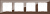 Werkel  Favorit Мокко Рамка 4-местная стекло WL01-Frame-04 a031795