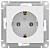 Schneider Electric AtlasDesign  Белый  Розетка с заземляющими контактами, 16А, механизм ATN000143